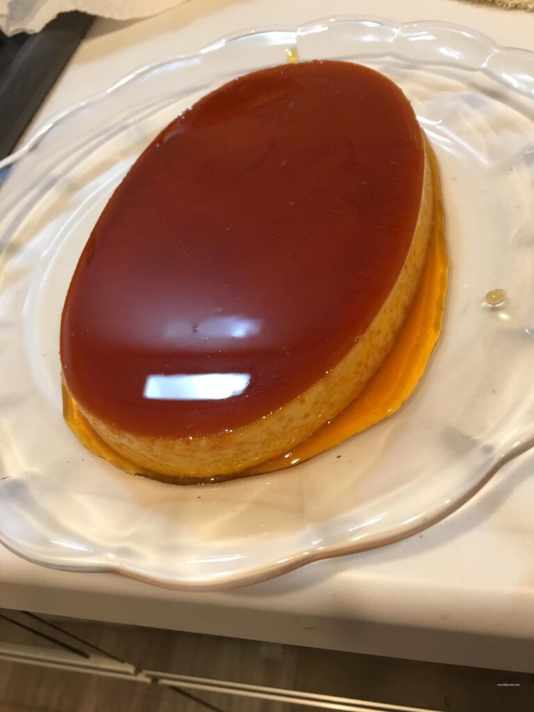 leche flan caramel pudding
