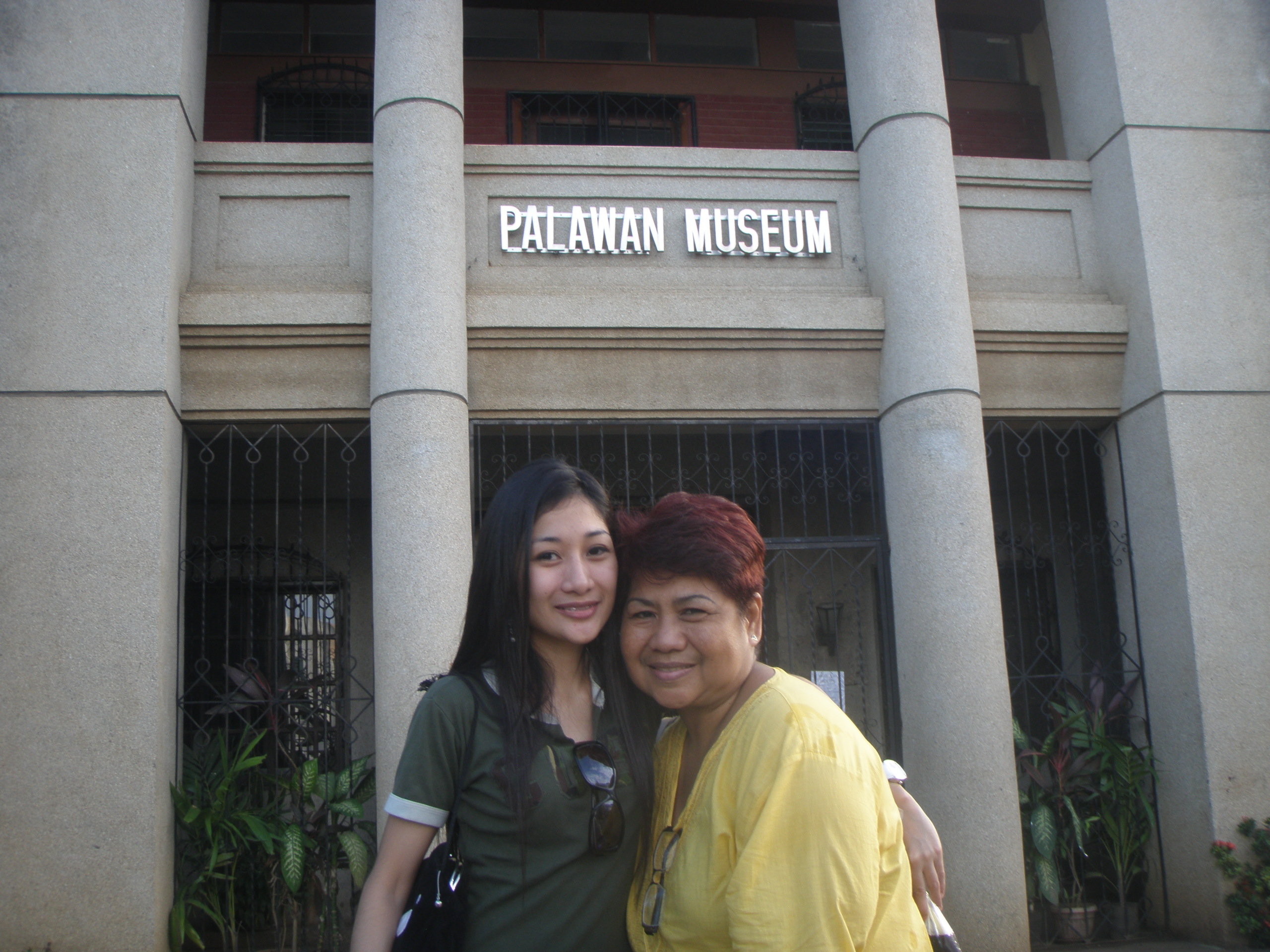 Infront of Palawan Museum
