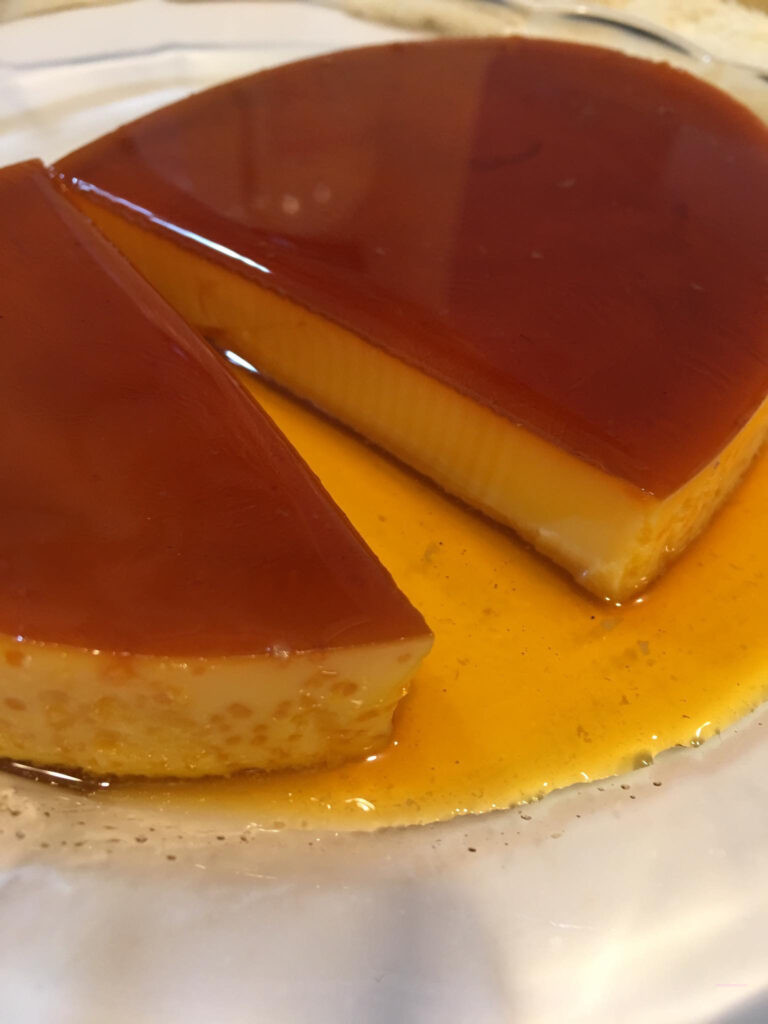 leche flan caramel pudding